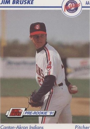 1991 Line Drive Pre-Rookie - Jim Bruske #78