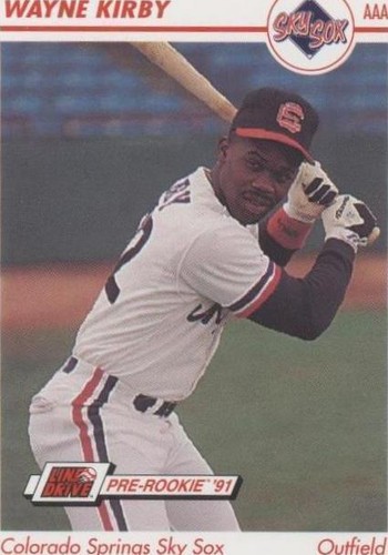 1991 Line Drive Pre-Rookie - Wayne Kirby #87
