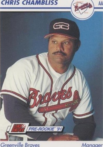 1991 Line Drive Pre-Rookie - Chris Chambliss #224