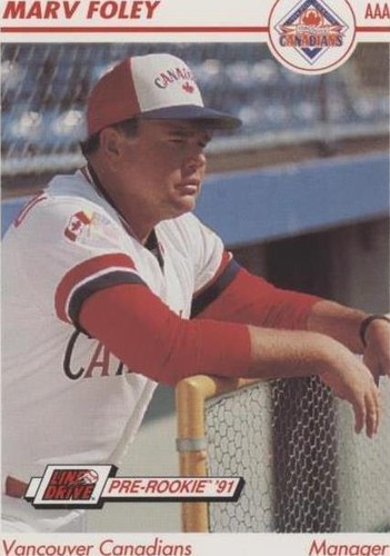 1991 Line Drive Pre-Rookie - Marv Foley #649