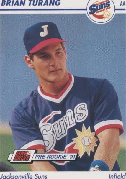 1991 Line Drive Pre-Rookie - Brian Turang #347