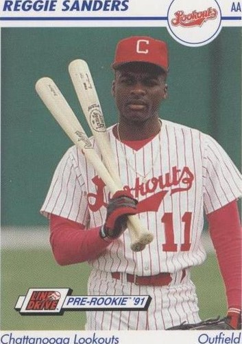 1991 Line Drive Pre-Rookie - Reggie Sanders #167