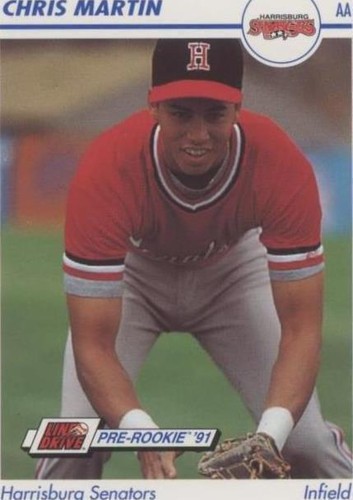1991 Line Drive Pre-Rookie - Chris Martin #263