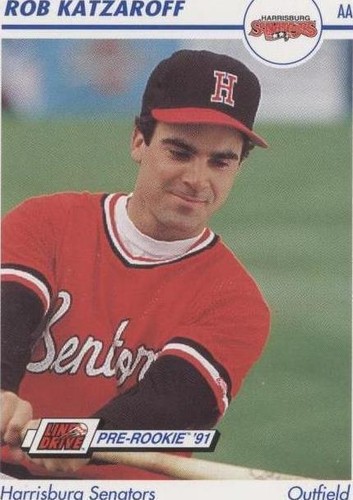 1991 Line Drive Pre-Rookie - Rob Katzaroff #258