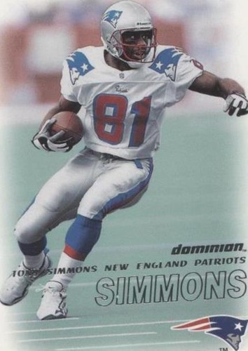 2000 Skybox Dominion Tony Simmons #164
