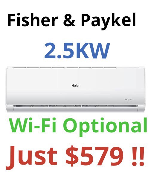 haier 5kw split system price