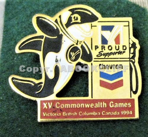 1994 COMMONWEALTH GAMES VICTORIA CHEVRON SPONSOR KILLER WHALE KLEE WYCK Mint