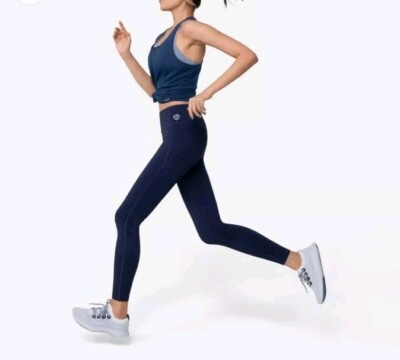 Allbirds Natural Legging Women's True Navy Merino Wool Blend Size XL NWT $98