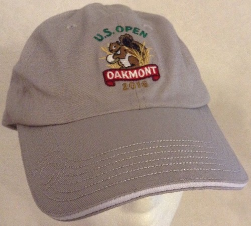 3 US Open GOLF HATS  Erin Hills 2017  Oakmont 2016  Winged Foot 2006 Adjustable