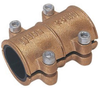 Gebo Messing Dichtschelle 12 15 18 22 28 mm Reparaturschelle Rohrbruchschelle