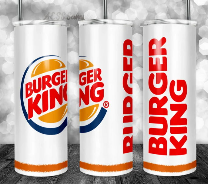 Burger King Drink Cup Insulated Tumbler With Box Lid And Straw