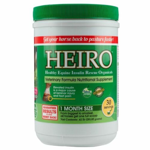 HEIRO Equine Insulin Resistance Supplement for Horses 30 Servings