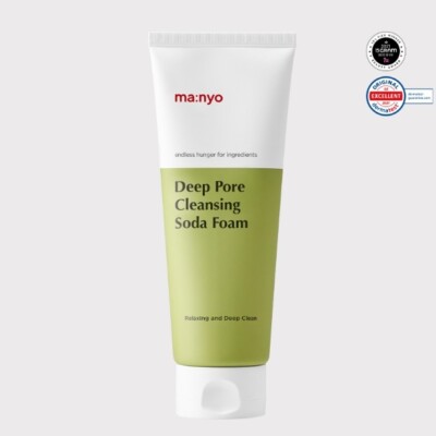 MANYO FACTORY Deep Pore Cleansing Soda Foam 150ml Cleansing Foam Cleanser NEW