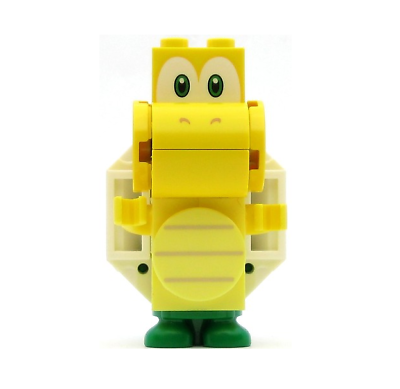 Lego Minifig Scanner Code with Pink Lines Super Mario Koopa Troopa mar0006 