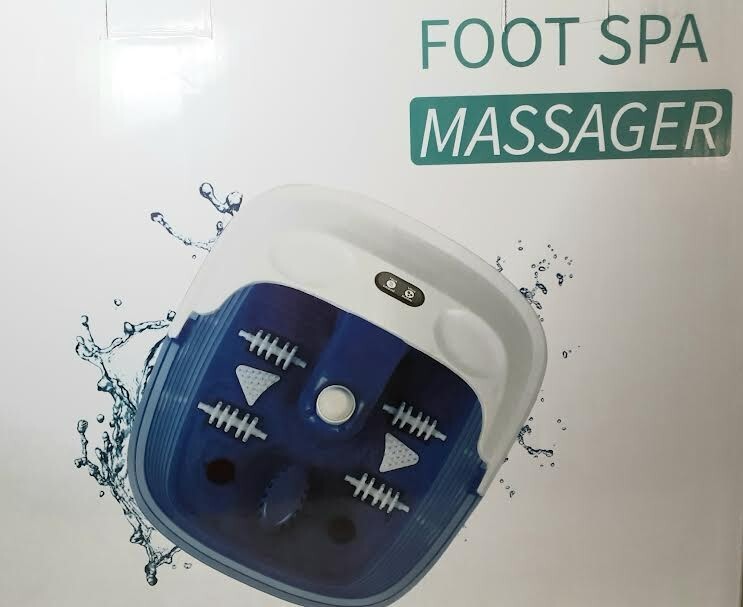 Foot Spa/Bath Massager Foot Soak Infrared Heat Bubbles Vibra
