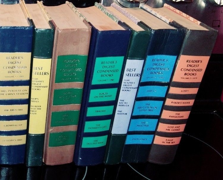 LOT OF READERS DIGEST BOOKS