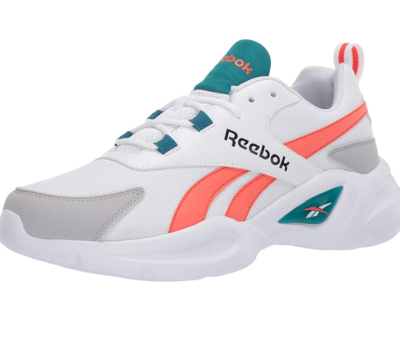 Reebok Men s Royal EC Ride 4 Sneaker White Grey Seaport Teal