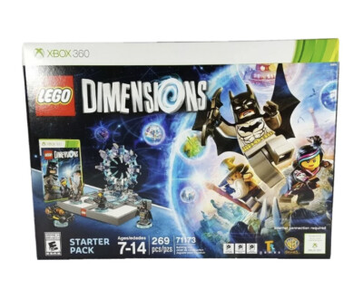 LEGO Dimensions Starter Pack Toys Xbox 360 Video Game Mini Figures Games New
