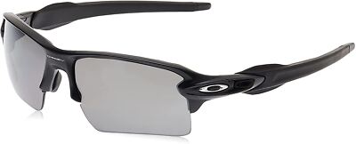 Pre-owned Oakley Flak 2.0 Xl Sunglasses, Matte Black Frame, Prizm Black Polarized Lens