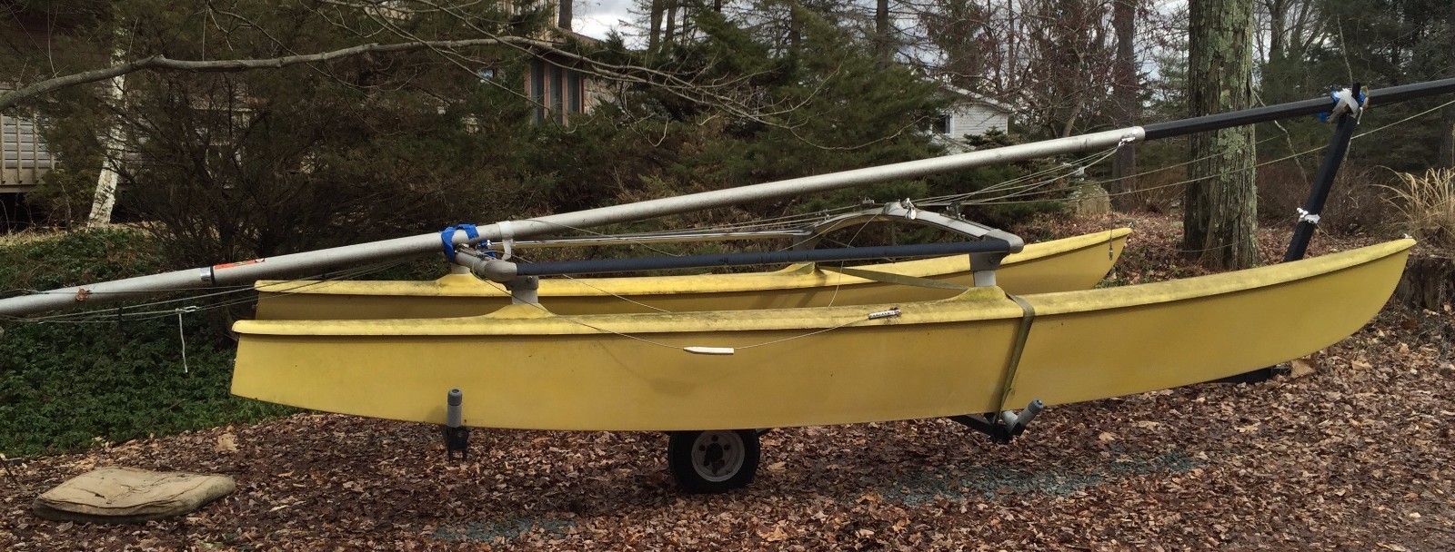 LF - 1982 Hobie Cat 17' Catamaran & Sailboat - Pennsylvania