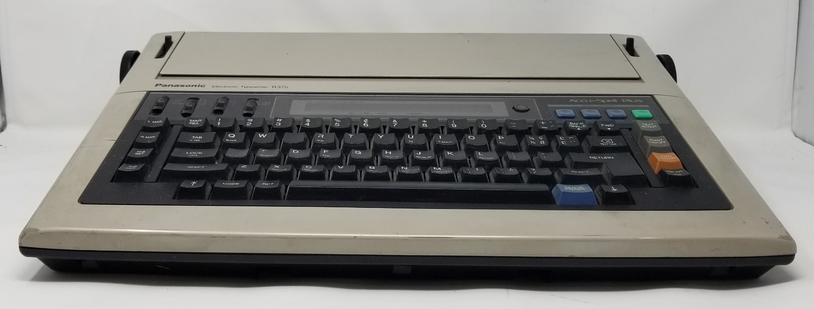 Panasonic R375 Electronic Correcting Typewriter Accu-Spell Plus - Ships FREE