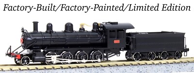 N World Craft 2-8-0 Baldwin JGR Class 9200 Steam Locomotive Prototype NIB Engine
