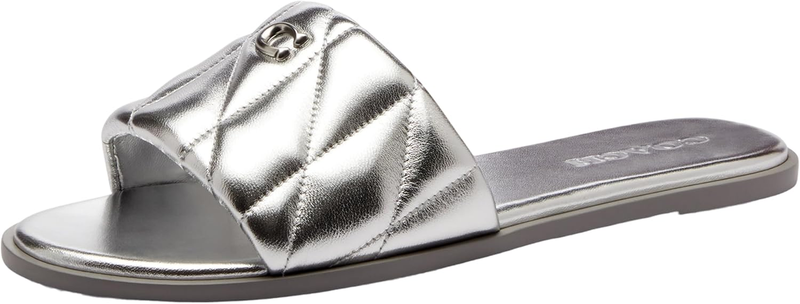 COACH womens Holly Sandal With Quilting