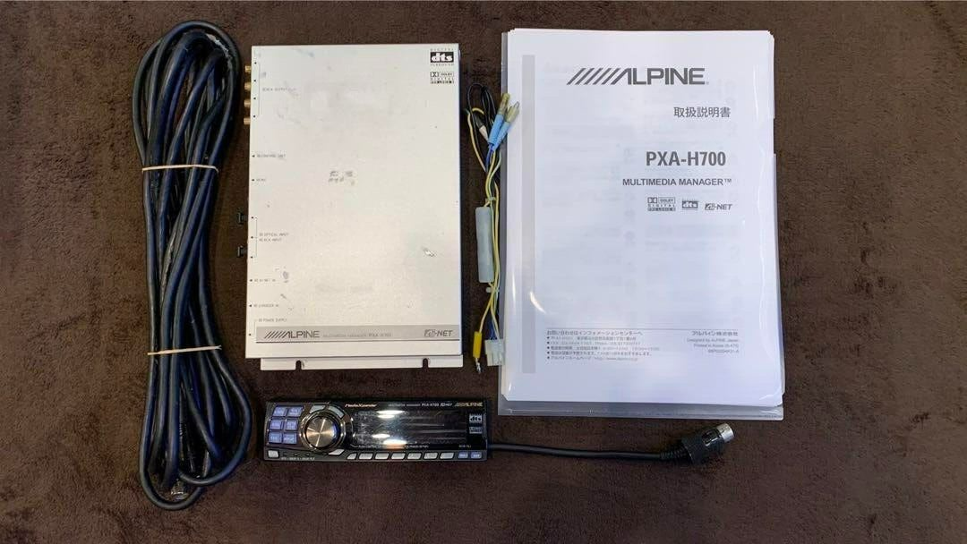 アルパイン alpine pxa-h700 ジャンク ALPINE PXA-H700 Digital Processor Car Audio used japan