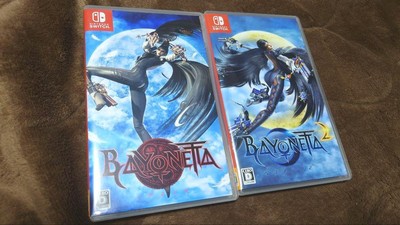 Nintendo Switch bayonetta 1 & 2  non stop climax edition 2 set package & softwar
