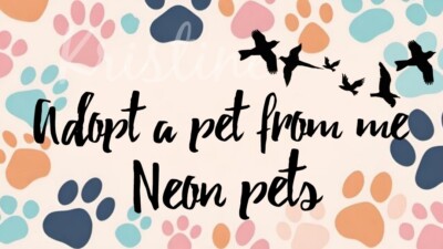(Adopt) A Pet From (Me) Today! - Fly | Ride | Neons