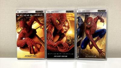 PSP Soft UMD VIDEO Spider -Man Series 3 sets | eBay