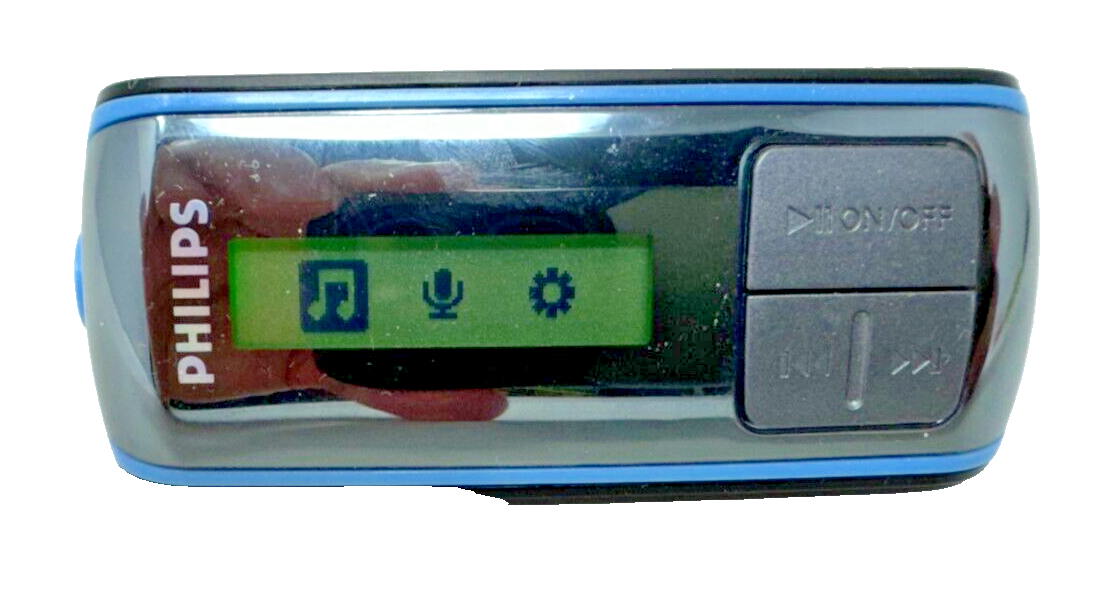 PHILIPS GoGear Music Flash MP3 Digital Audio Player 2GB