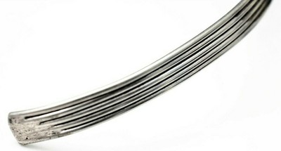 RARE UNSIGNED UNMARKED STERLING DESIGNER ESTATE NECKLACE STYLE OF HARRY BERTOIA