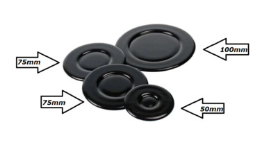 Set of Cooker Oven Gas Hob Rapid Burner Flame Caps For Beko Belling