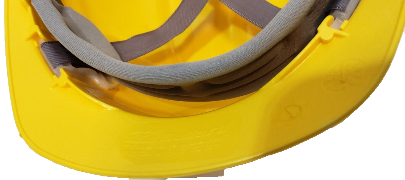 Hard Hat Bullard S61 Yellow 3 Rib Cap Style With Adjustable Size