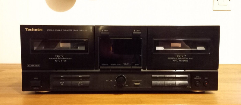 Technics Model Rs-X120  K7 Audiophile Japon Tapedeck Hifi Stereo Double Cassette