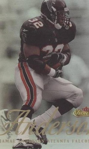 2000 Fleer Showcase Jamal Anderson #23