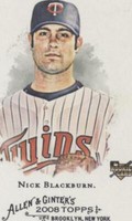 2008 Topps Allen & Ginter's - Nick Blackburn #253