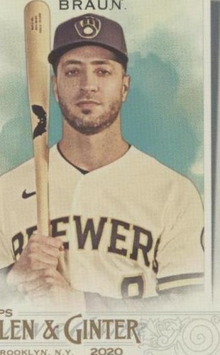 2020 Topps Allen & Ginter's - Ryan Braun #211
