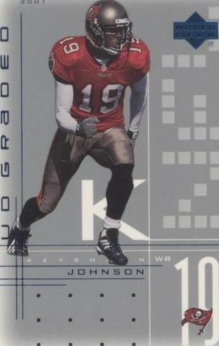 2001 UD Graded Keyshawn Johnson #41