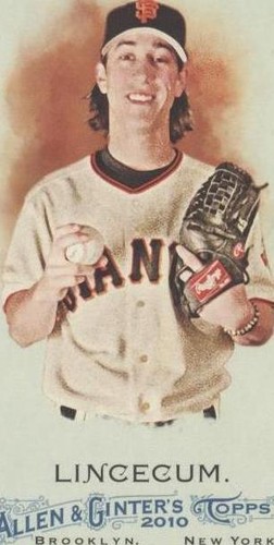 2010 Topps Allen & Ginter's - Tim Lincecum #175