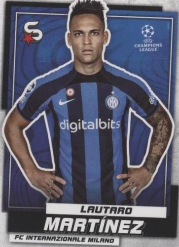 2022-23 Topps UEFA Club Competitions Superstars Lautaro Martinez #84