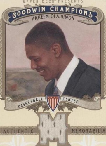 2012 Upper Deck Goodwin Champions - Hakeem Olajuwon #M-HO