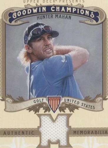 2012 Upper Deck Goodwin Champions - Hunter Mahan #M-HM