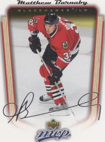 2005-06 Upper Deck MVP - Matthew Barnaby #89