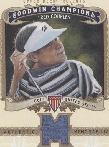 2012 Upper Deck Goodwin Champions - Fred Couples #M-FC