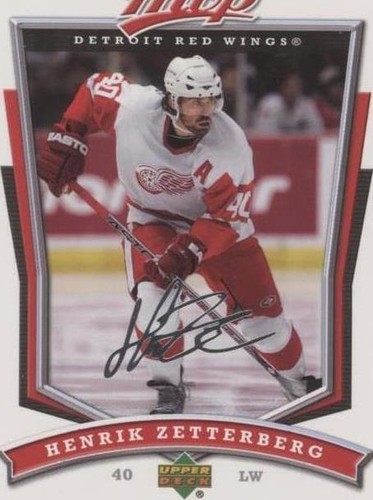 2007-08 Upper Deck MVP - Henrik Zetterberg #240