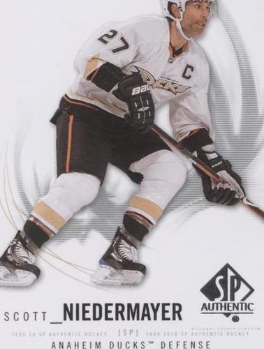 2009-10 SP Authentic - Scott Niedermayer #77