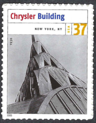 US #3910b MNH 2005 Modern Architecture Chrysler Building