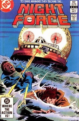 Night Force #3 FN 1982 Stock Image